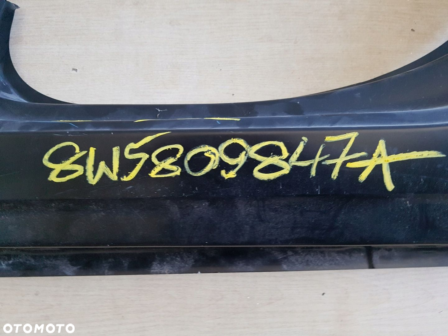 AUDI A4 B9 lewy próg poszycie progu rama bok 8W5809075A 8W5809847A - 6