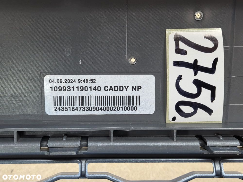 Vw caddy V 5 ZDERZAK PRZEDNI PRZÓD 4K7807221C,4xpdc - 9