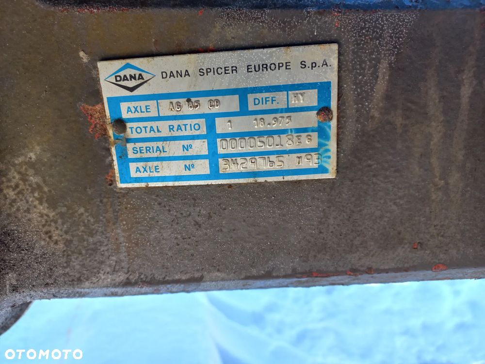 Most DANA Spicer Massey Ferguson AG85CD układ planetarny,satelity,kosz satelit,koło koronowe,atak,wałek ataku,układ planetarny obudowa mostu,6110,6120,6130,6140, - 1