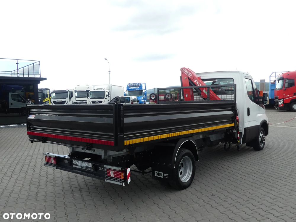 Iveco DAILY 50C16 / WYWROTKA + HDS FASSI F40 / 3- STR KIPER / - 7