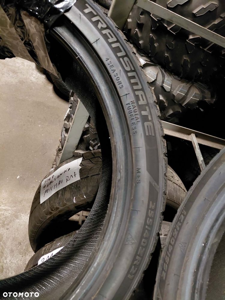 255/40 R21 nowe opony wielosezonowe 21 Transmate TRANSEASON 4S FR 255/40R21 102Y Nowe z Demontażu - 2