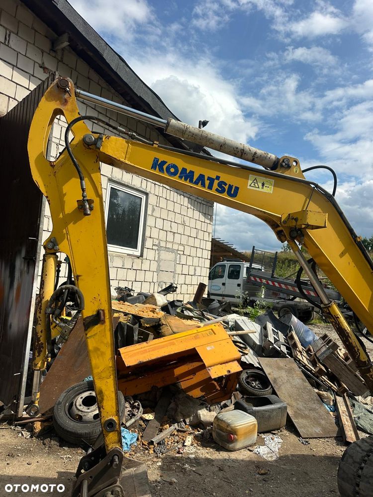 Komatsu Minikoparka Gąsienicowa KOMATSU PC35 PC35MR-2 Waga 3,9 Tony Osprzęt - 11