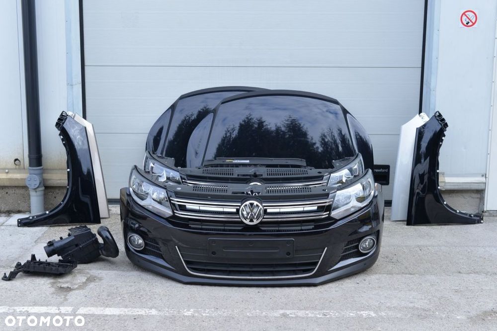MASKA ZDERZAK BŁOTNIK GRILL LAMPA PAS BELKA XENON VW TIGUAN LIFT 10- - 1