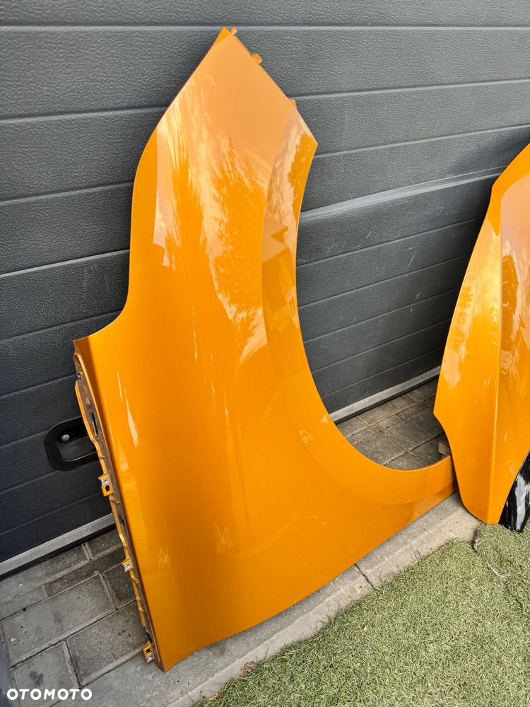 RENAULT SCENIC IV MASKA LAMPY  ZDERZAK PRZEDNI PRZÓD ZŁOTY RUDY POMARAŃCZOWY TEEPA EPA KOMPLETNY - 8