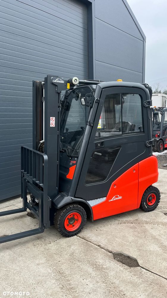 Linde H18 H16 H20 TRIPLEX Kabina pełna, Przesuw boczny zintegrowany - 10