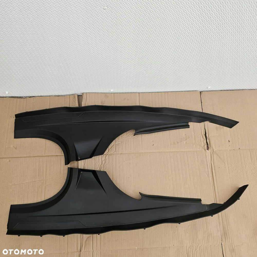 porsche taycan 9j1 osłona nakładka błotnika prawa przód przednia - 1