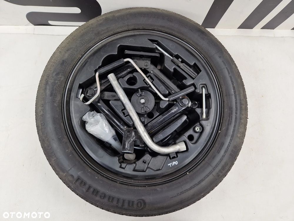 Koło zapasowe dojazdowe lewarek klucz zestaw w koło Fiat Tipo II 5x98 - 2