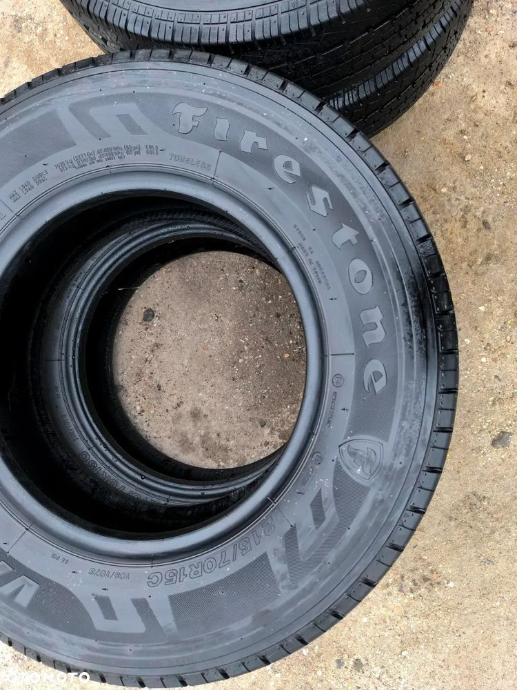 215/70R15C 15 C Opony Letnie Lato FIRESTONE VANHAWK 2 8,5mm jak 225/70 LEGNICA ALU-RAD - 25