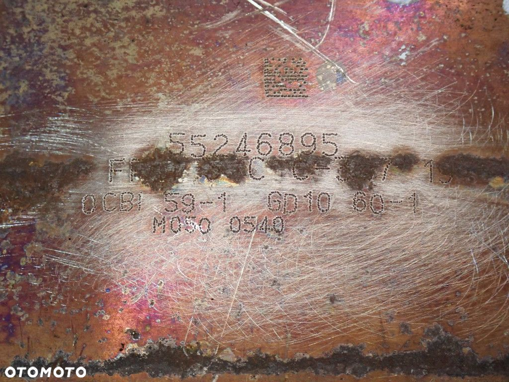 FIAT GRANDE PUNTO 1,3JTD KATALIZATOR FILTR CZĄSTEK STAŁYCH DPF 55246895 - 6