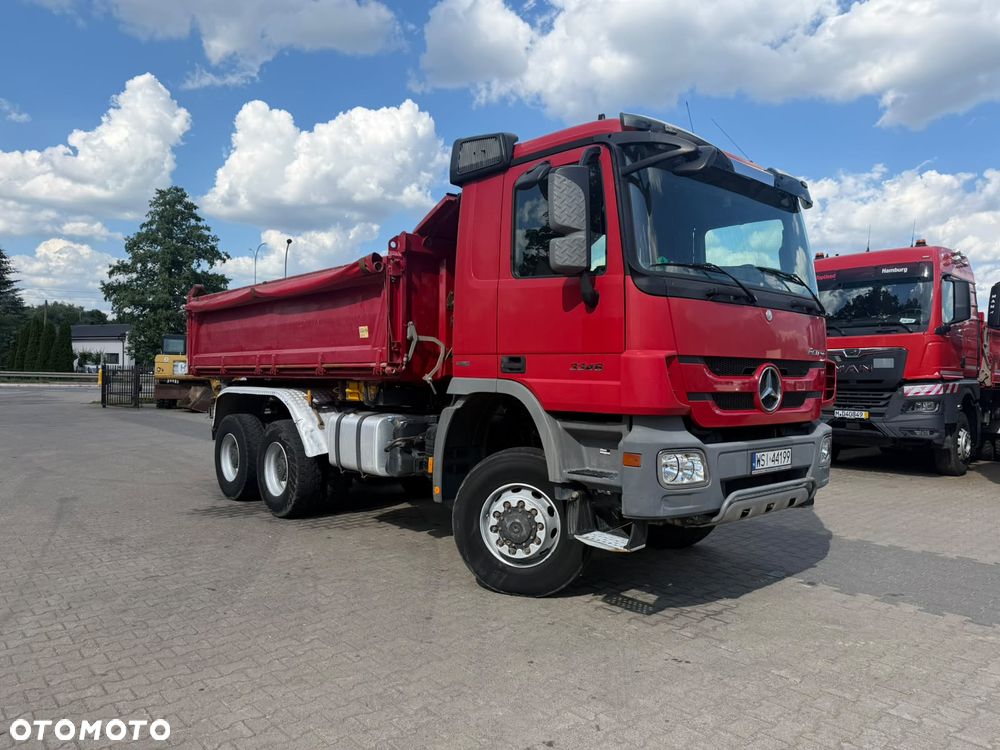 Mercedes-Benz ACTROS 3346 6x6 wywr 3-str Meiller Bordmatik 2010 r - 2