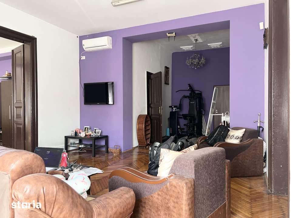 Apartament 4 camere, 120mp utili, cladire istorica, parter - Central — fotografia 3