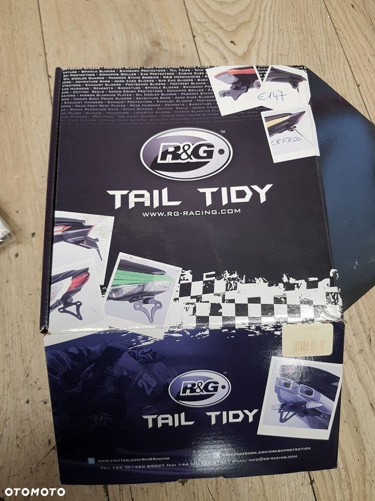 Uchwyt tablicy lampa R&G LP0150BK Honda CRF 250 Rally - 10