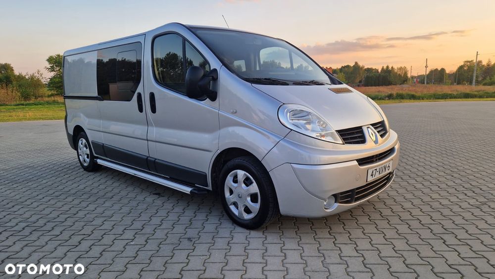 Renault TRAFIC L2H1 Długi Klima Elektryka Kamera Tempomat Dubel Kabina 6os Brygadówka - 28