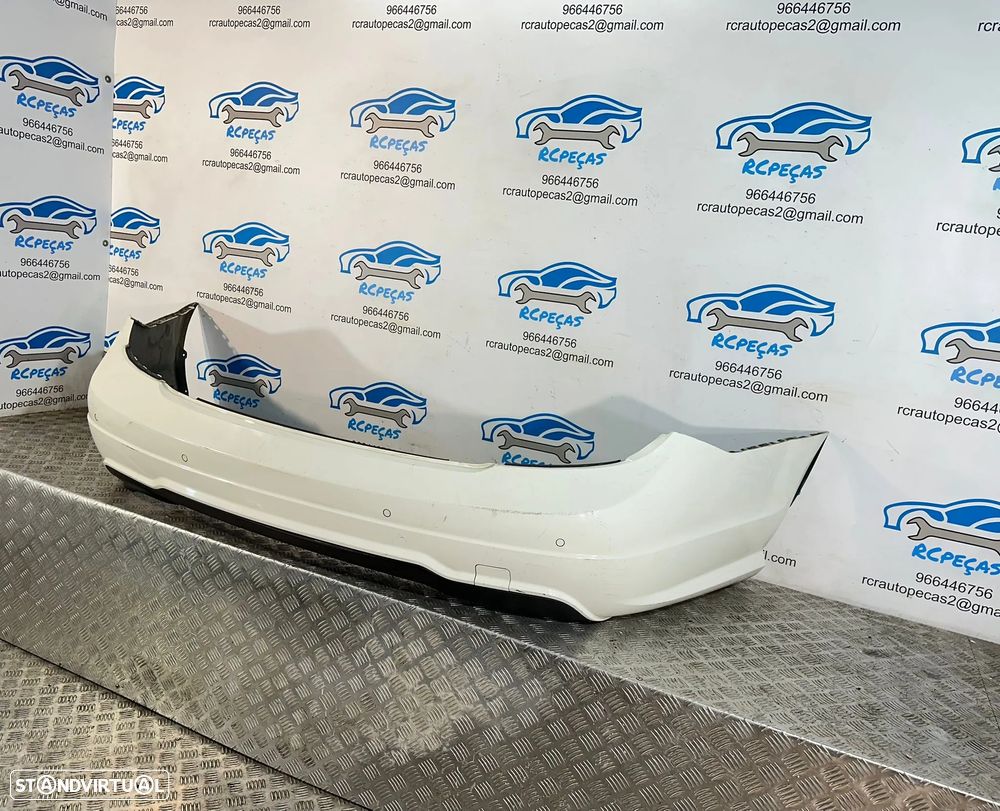 .Parachoques Traseiro Trás Original AMG Mercedes Benz Classe C W204 Facelift Sedan 2011 - 2014 - 4