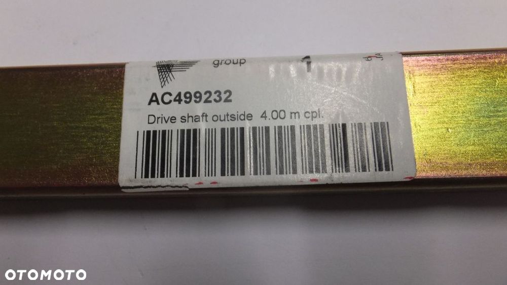 Listwa napędowa zewnętrzna aparatu siewnika Accord 4,0 m numer katalogowy AC499232 - 4