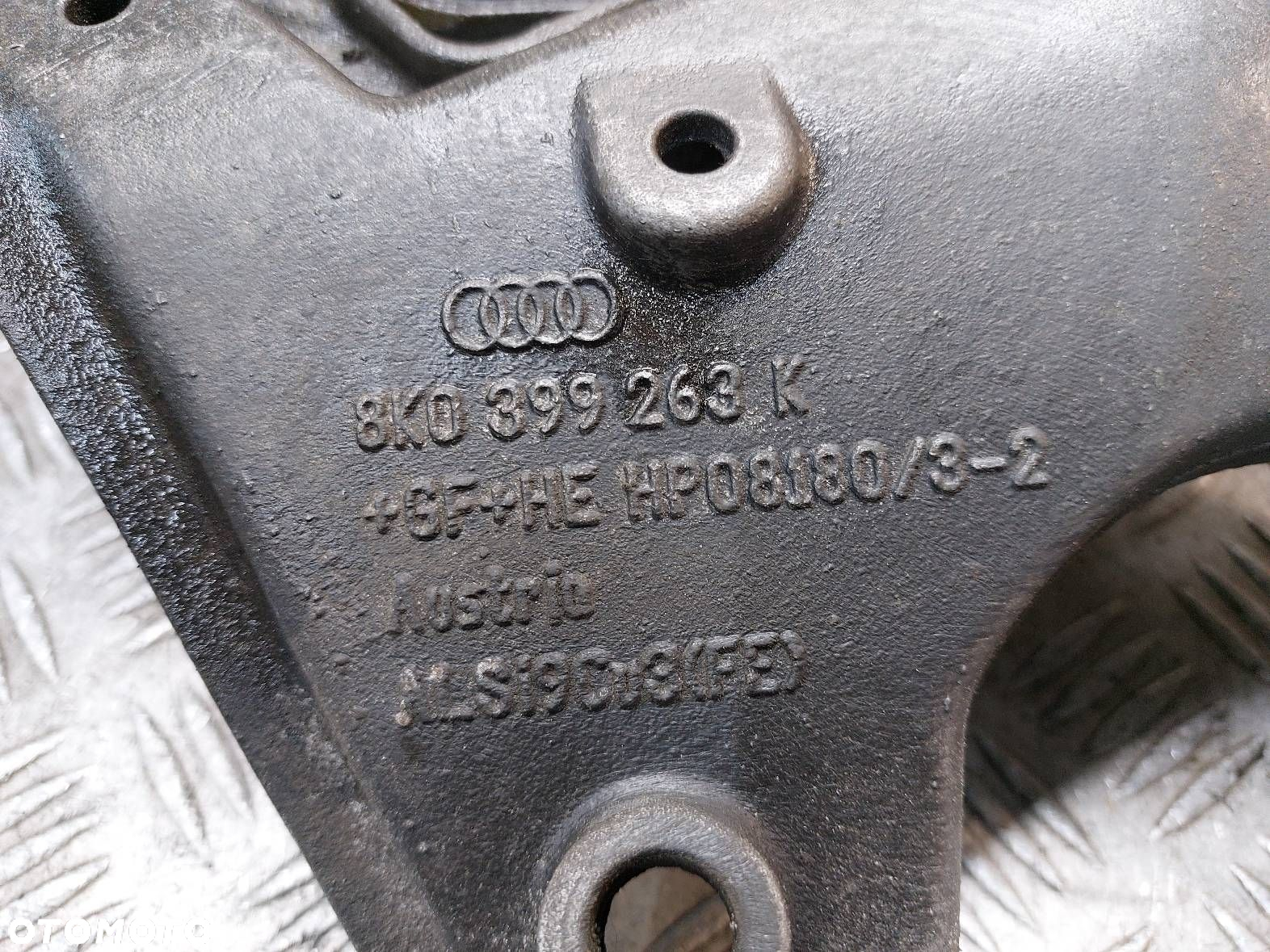 ŁAPA PODPORA PODUSZKA SKRZYNI BIEGÓW AUDI A4 B8 2.0 TDI 8K0399263K - 3