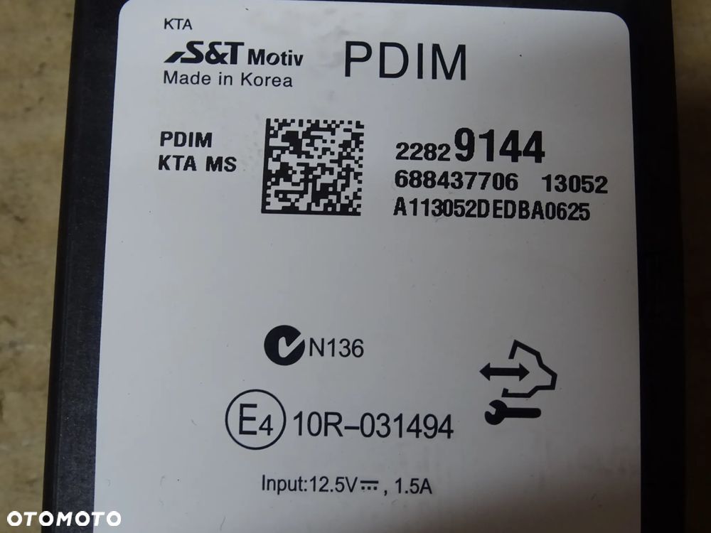 PDIM USB AUX BLUETOOTH MODUŁ RADIA STEROWNIK WZMACNIACZ DZWIĘKU OPEL ZAFIRA C ASTRA J MERIVA B MOKKA - 6