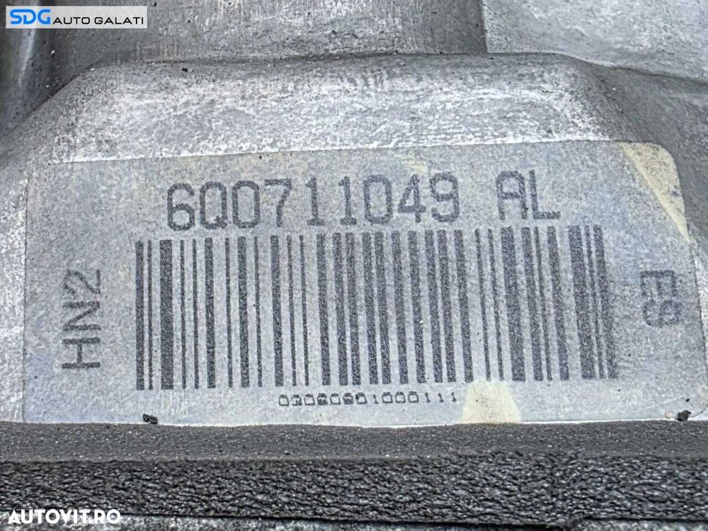 Timonerie Ansamblu Maneta Schimbator Viteze Cutie Manuala 5 Trepte Volkswagen Polo 9N 1.2 Benzina 2001 - 2009 Cod 6Q0711049AL, 6Q0711061, 6Q0711266G, 6Q0711265M [N5519] - 7