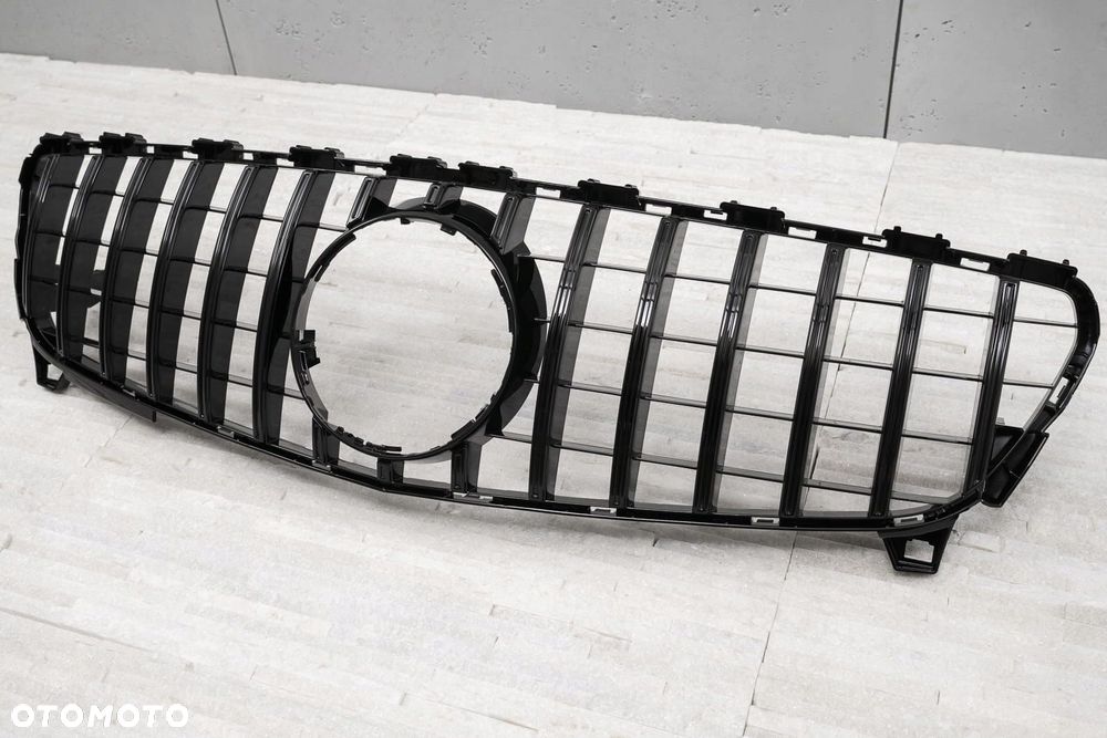 grill gt panamericana czarny mercedes a w176 15-17 - 7