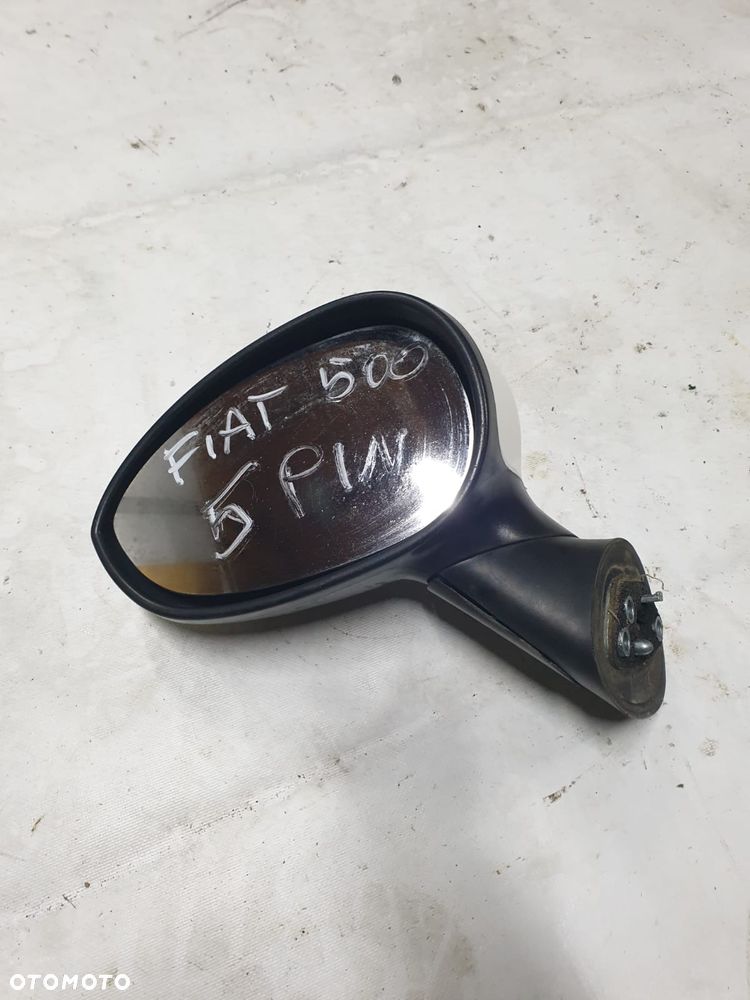 Lusterko Lewe Fiat 500 5pin Europa Kompletne kolor 268/A - 6