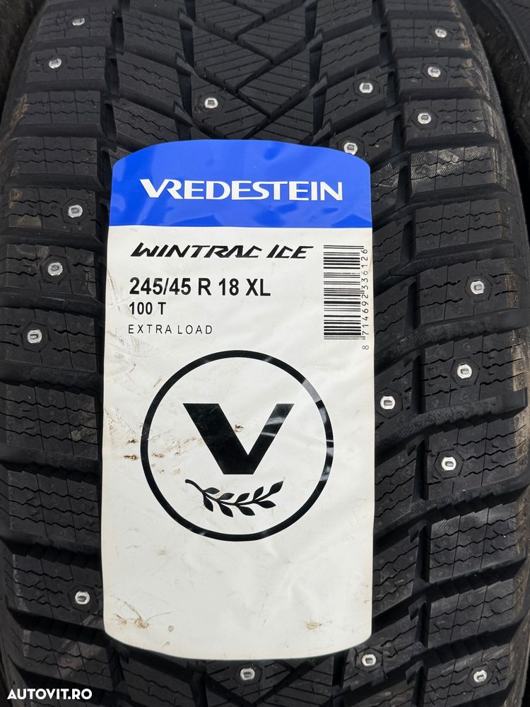 Vând 4 anvelope 245/45/18 vredestein de iarnă noi - 2
