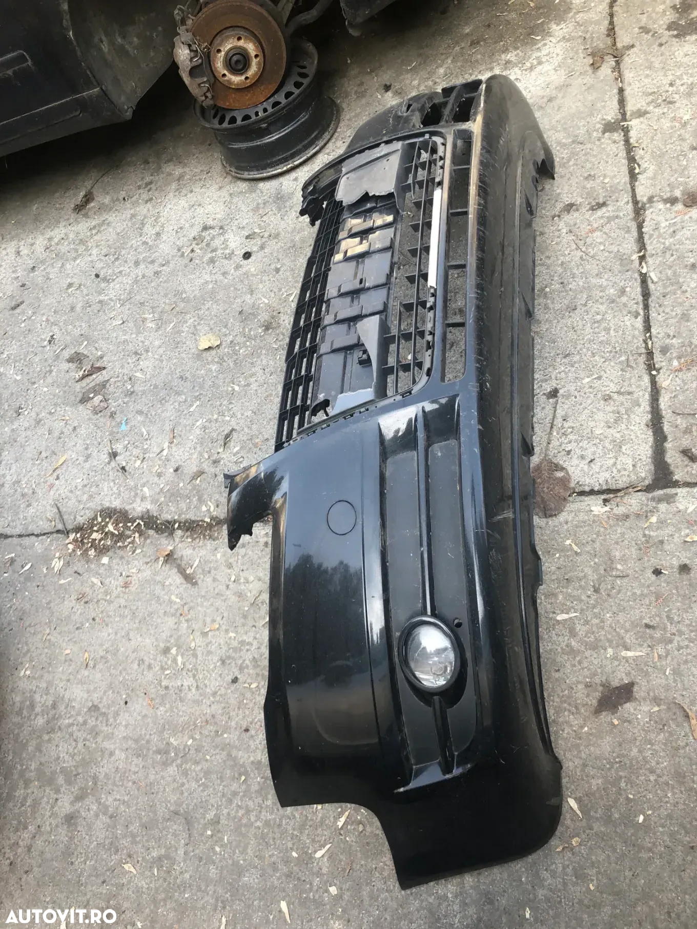 Bara fata Audi A4 B7 negru cu defect 2006 - 6