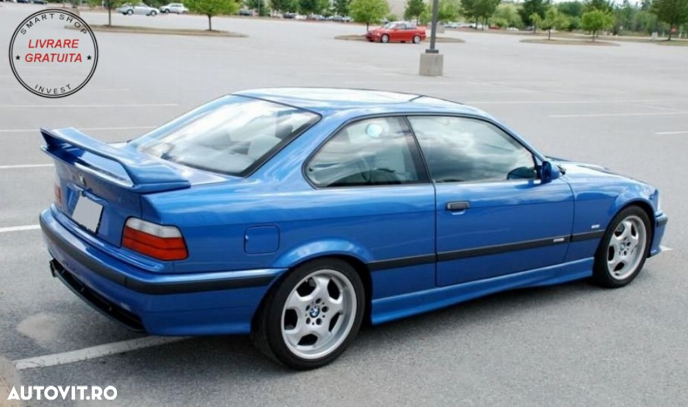 Bandouri Laterale BMW E36 Seria 3 Coupe Cabrio (1992-1998) M3 Design- livrare gratuita - 5