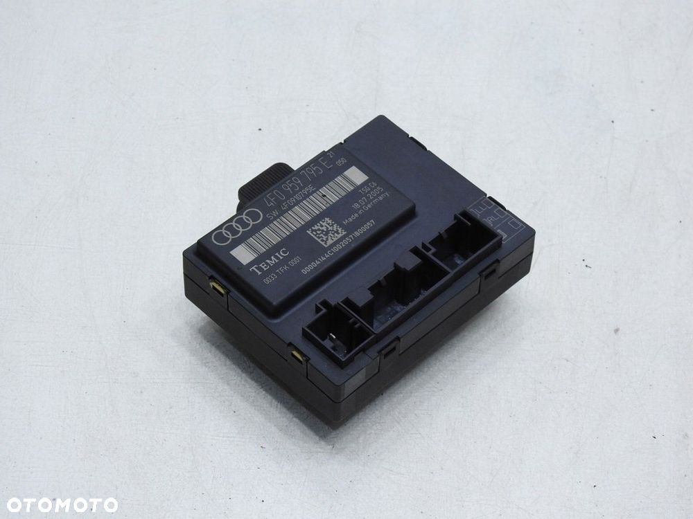 MODUŁ STEROWNIK DRZWI LEWY TYŁ A6 C6 4F0959795E - 2