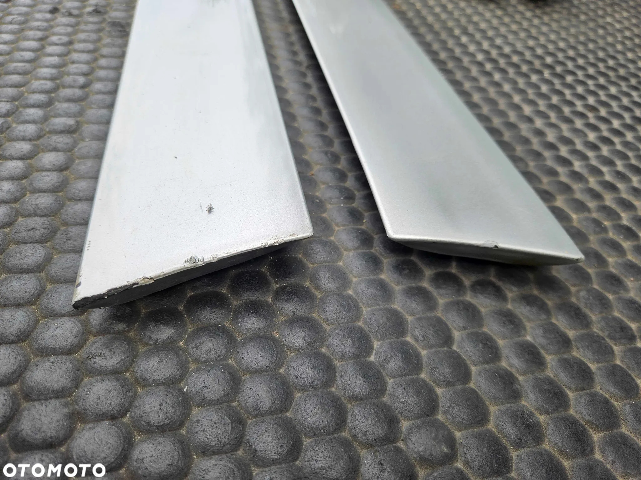 Listwa Listwy Drzwi Srebrne LY7W Dolne Komplet Audi A6 C6 Sedan Kombi Oryginalne - 5