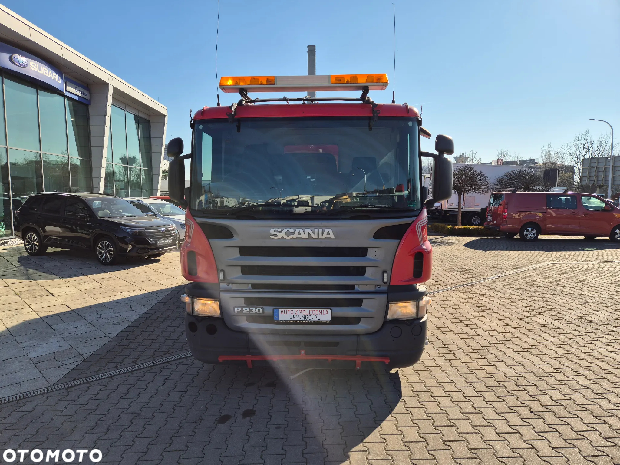 Scania P230 4X2 / ZAMIATARKA / JOHNSTON VX800 / POLEWACZKA / NISKI PRZEBIEG / IDEALNY STAN / BEZWYPADKOWY / 1WŁ! / AUTOMAT - 7