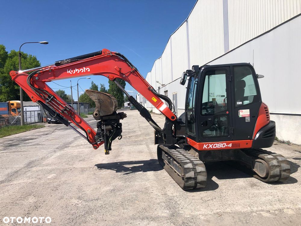 Kubota KX 080-4  Rototilt - 4