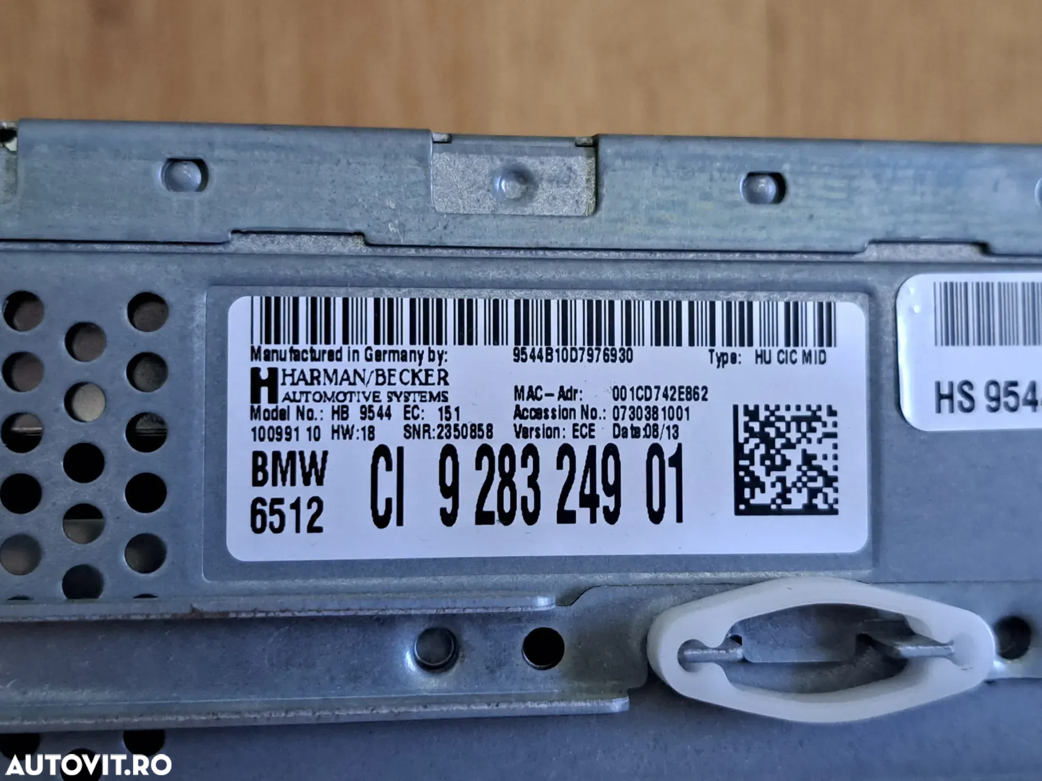 Unitate control modul Navigatie Radio CD CI Harman/Becker original BMW X1 E84 - 5