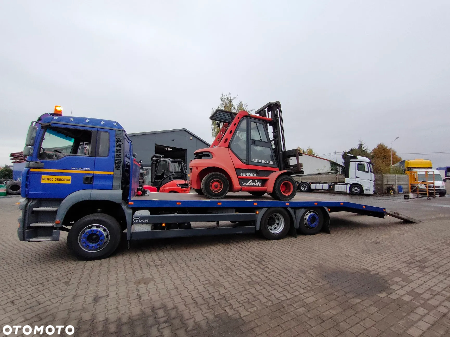 MAN Man TGS ;TGX - pomoc drogowa * laweta * najazd * transport maszyn * 6x2 - 11