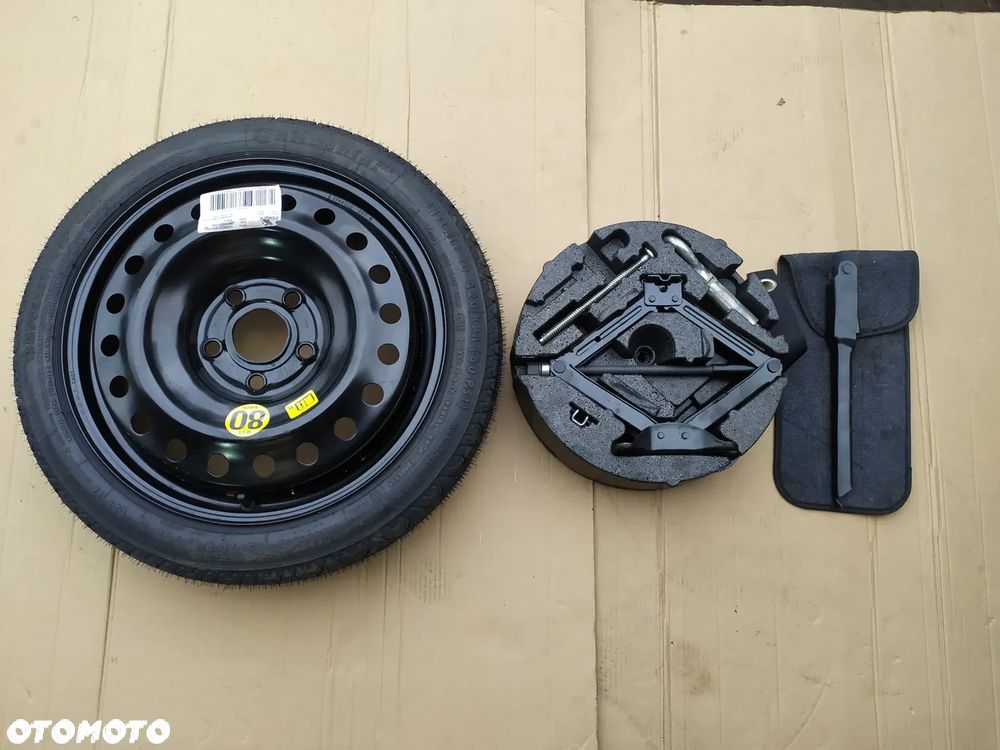 Koło dojazdowe dojazdówka + zestaw  17 R17 Opel Insignia A  wysyłka - 1