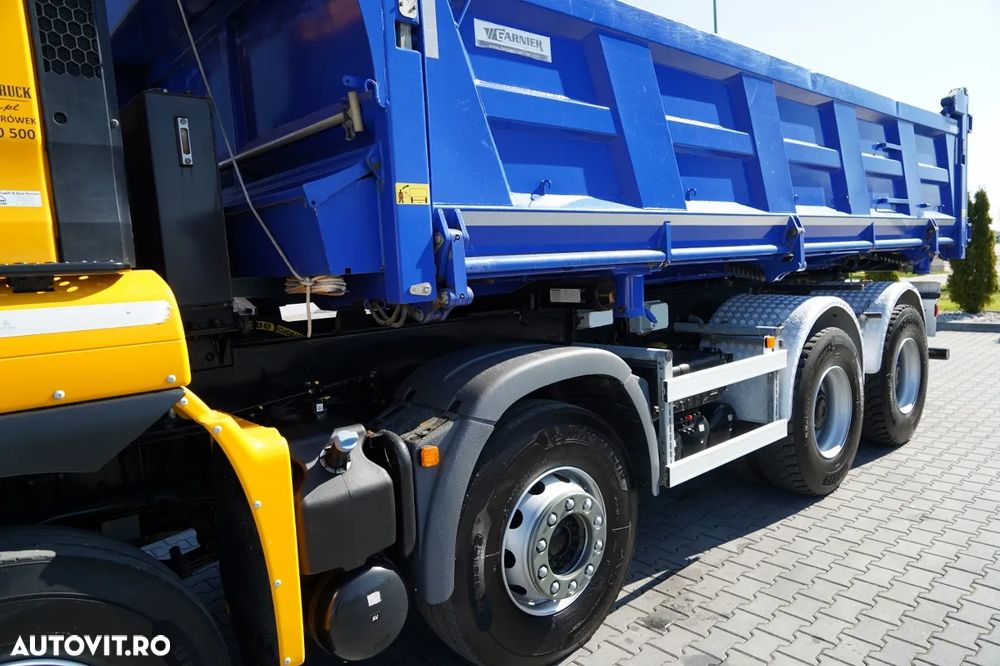 MAN TGS 35.500 / 8x4 / BASCULANTE / HYDROBURTA / BORDMATIK / NAVI / 2019 - 17