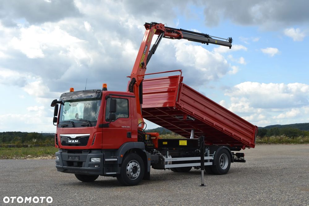 MAN TGM TGL TGS TGX Nowy 3-stronny WYWROT Kiper Wywrotka HDS Producent nadwozi KIPPER TECHNIK - 1