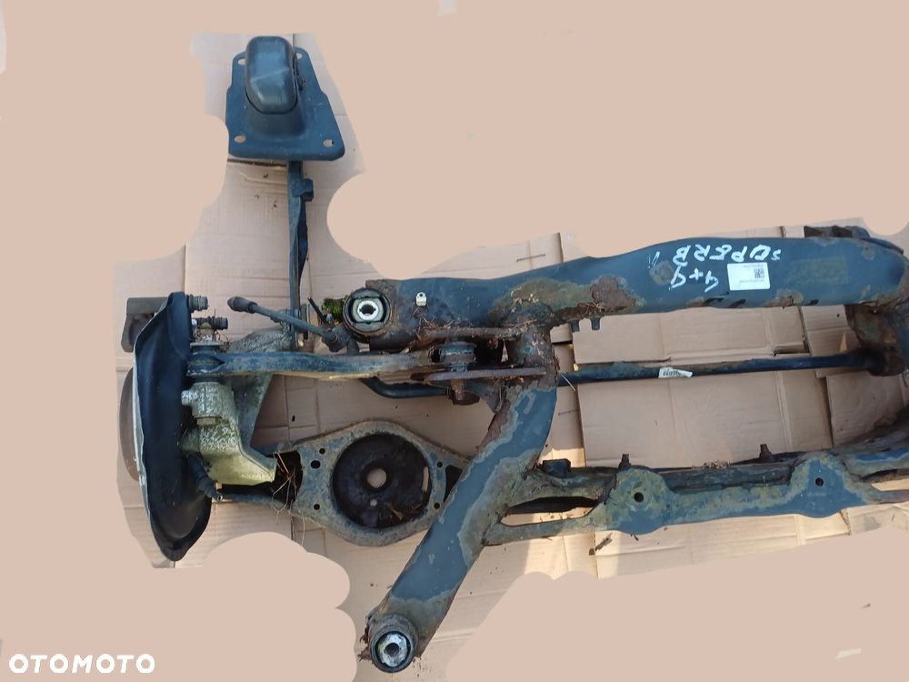 Skoda Superb II 4x4 wózek sanki zawieszenie tył 5N0505235AG - 3