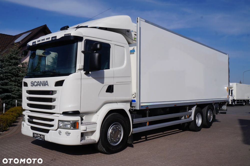 Scania G 450 6x2 CHŁODNIA KONTENER 8.45 m 21 PALET OŚ SKRĘTNA WINDA - 3