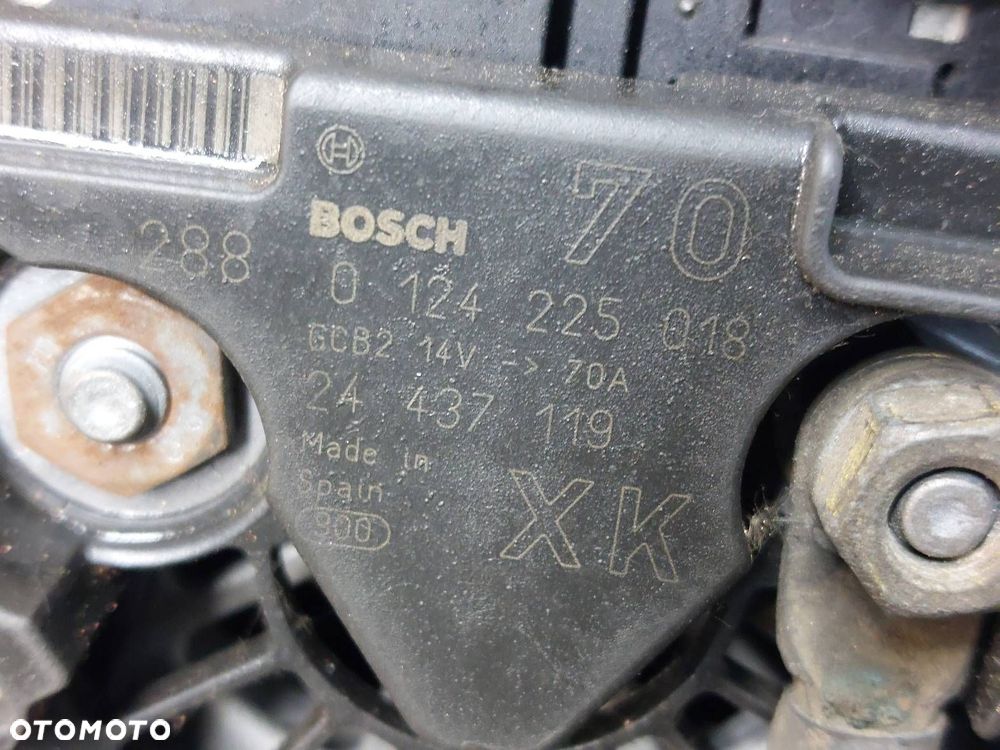 ALTERNATOR OPEL CORSA C 1.0 12V 24437119 0124225018 - 4
