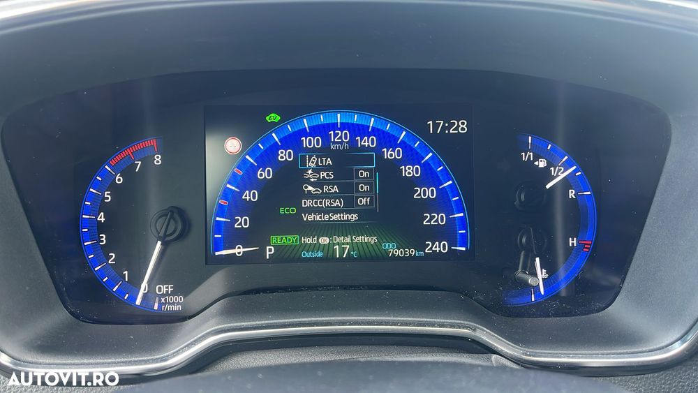 Toyota Corolla 2.0 HSD Dynamic interior Negru - 18