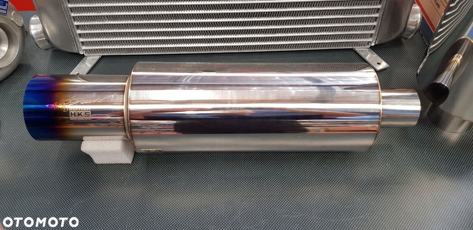 Tłumik końcowy HKS sportowy przelotowy 115/76 5 PR - 4