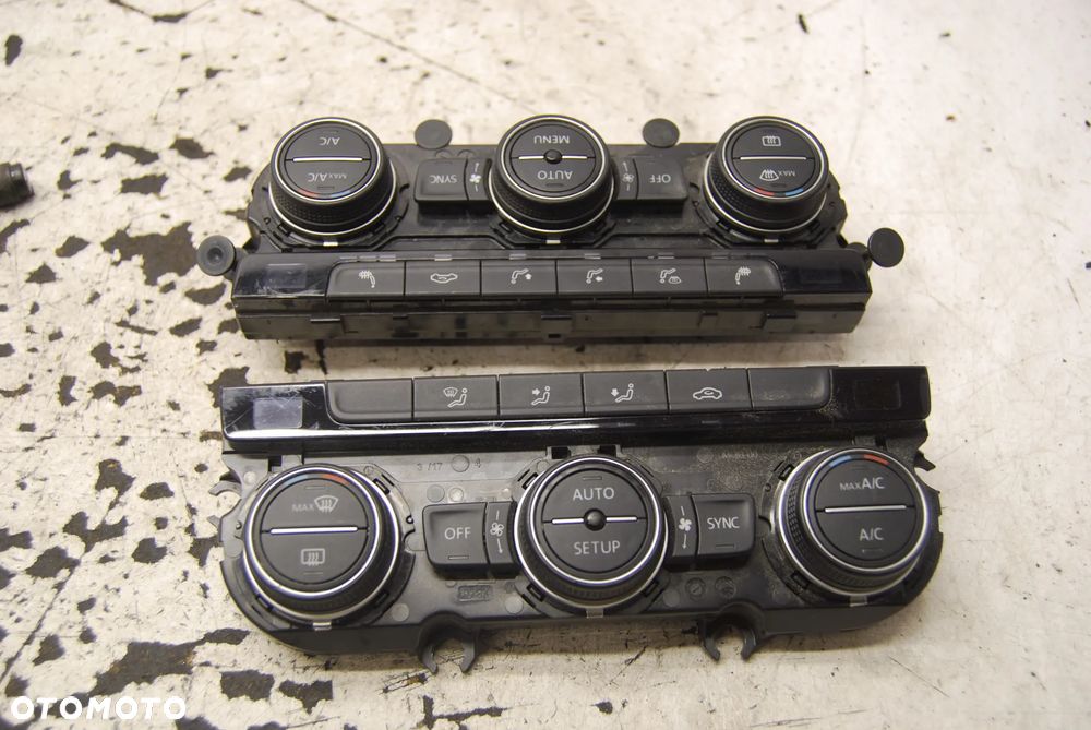 PANEL NAWIEWU KLIMATYZACJI 5G0907044AN VW GOLF VII PASSAT B8 - 3