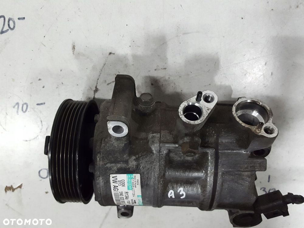 AUDI A3 8P PASSAT B7 TIGUAN 1.6 2.0 TDI SPRĘŻARKA KLIMATYZACJI 5N0820803C - 3