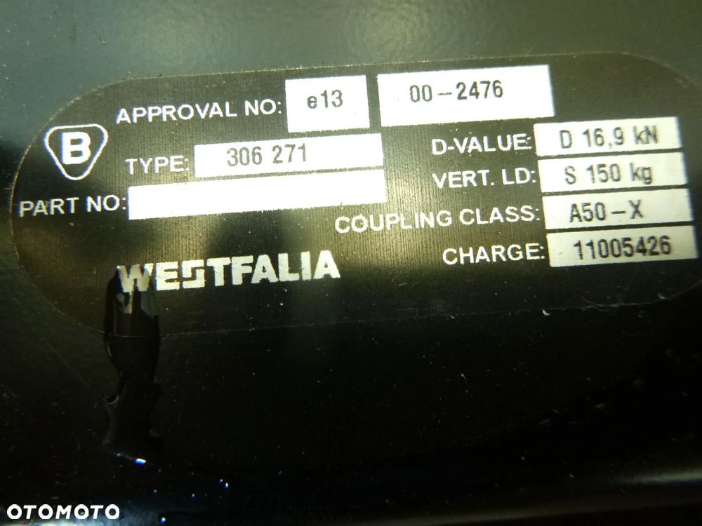 hak nowy automat westfalia ducato 06r-21r  boxer jumper - 2