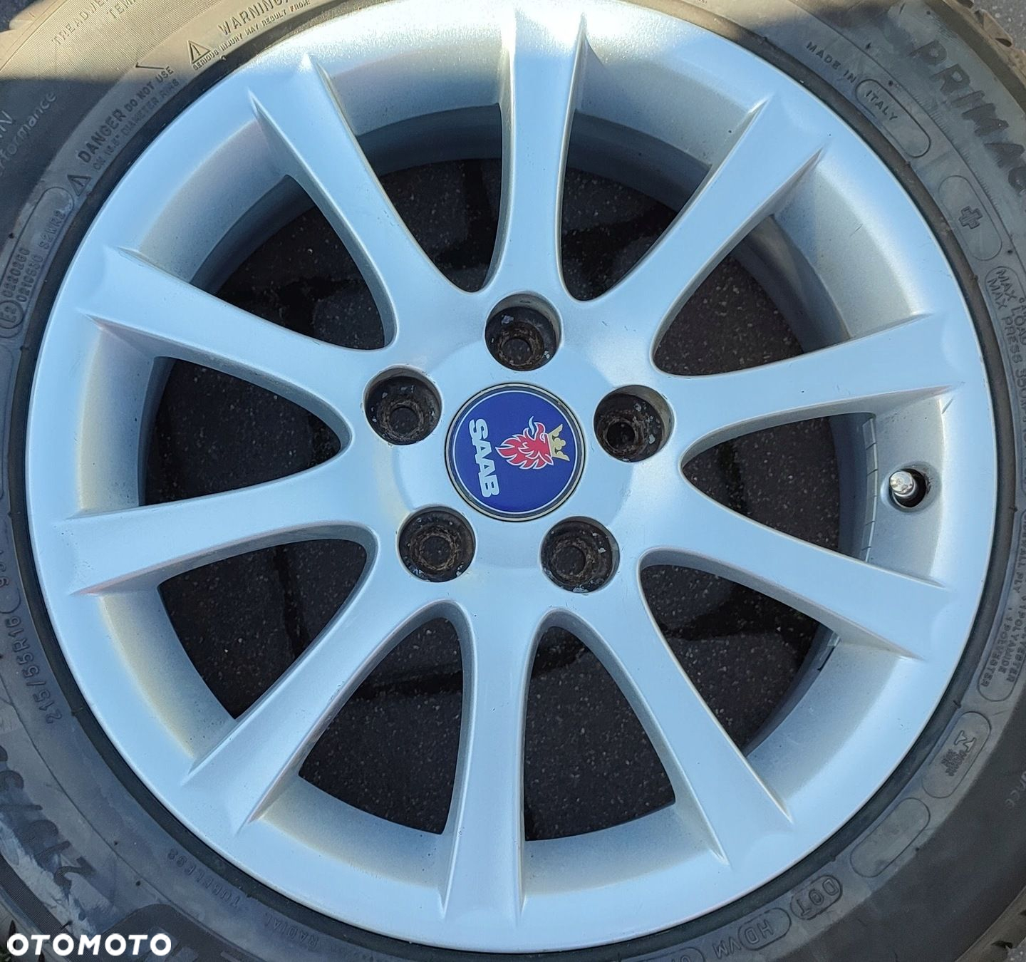 Felgi Aluminiowe Oryg. Saab 9-5 16 Cali 5x110 6,5Jx16 ET49 Ø65,1mm 12771532 - 3