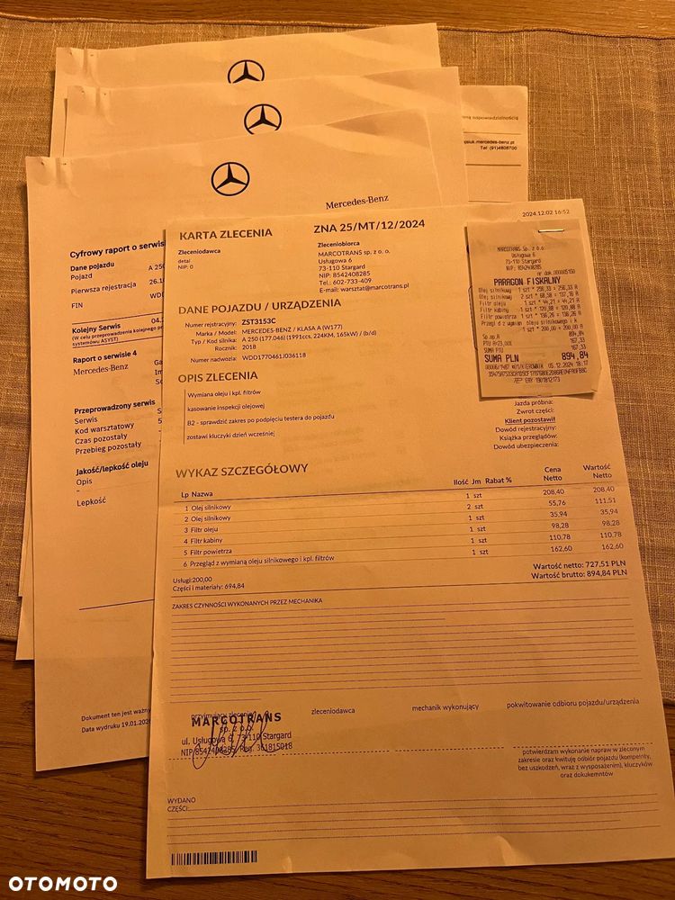 Mercedes-Benz Klasa A 250 7G-DCT AMG Line - 19