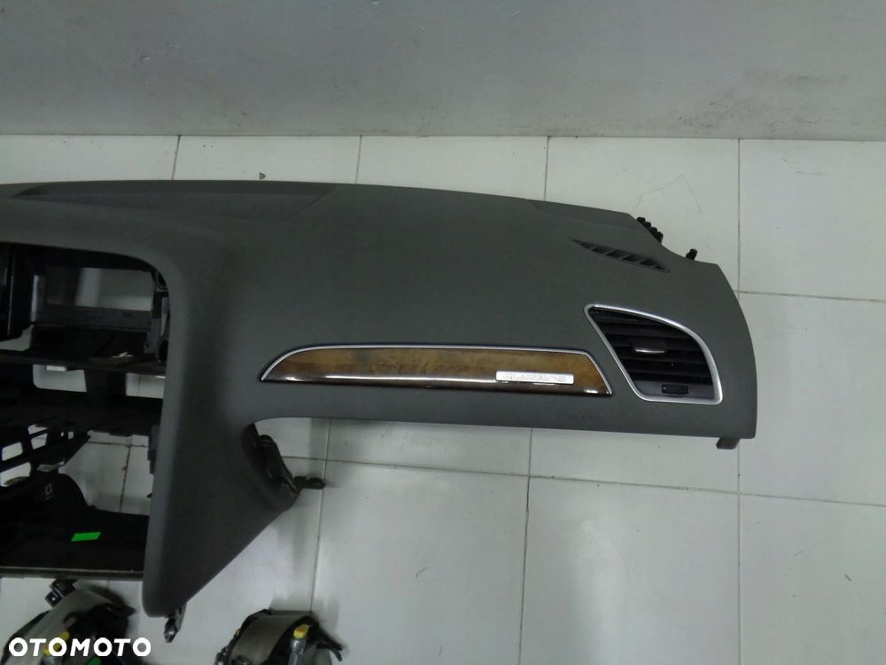 audi a4 b8 8k 08r-deska siwa poduszki airbag pasy komplet europa - 3