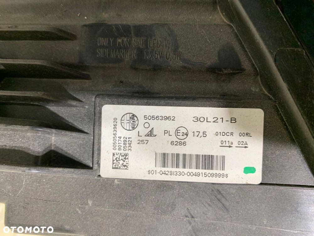 ALFA ROMEO STELVIO LAMPA KPL PRZÓD PRZEDNIA LEWA XENON LED 50563962 - 13