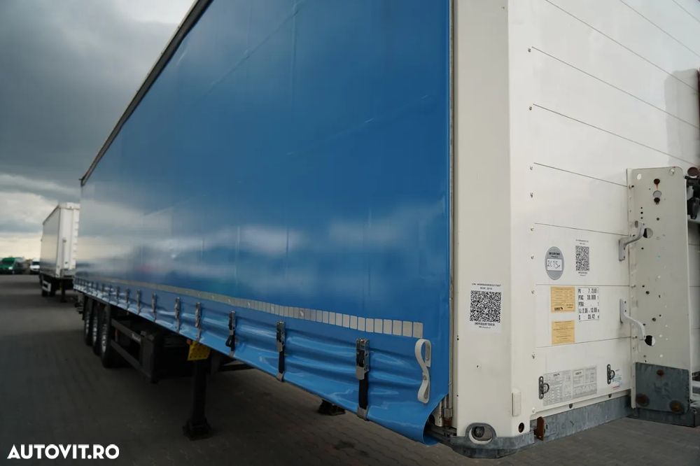 Schmitz Cargobull CORTINĂ / ELEVATOR DE SARCINĂ DHOLLANDIA - 2000 KG / 2 AXE RIDICATIVE / - 10