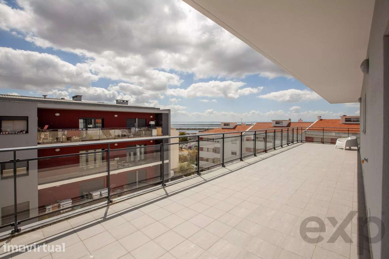 Penthouse T4 com 3 Suítes, terraço vista rio - Grande imagem: 3/48